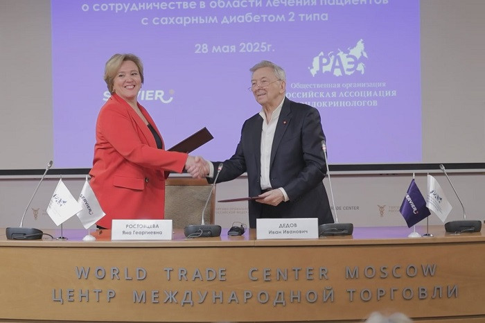Российская Ассоциация Эндокринологов и Servier подписали меморандум о сотрудничестве