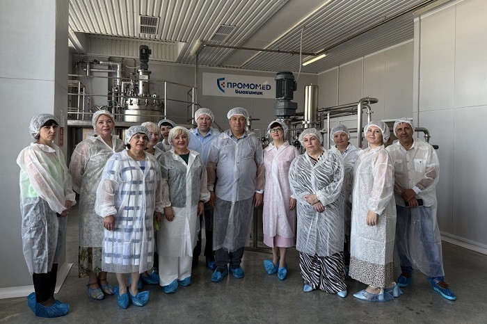 Медицинские работники Мордовии посетили завод «Биохимик»