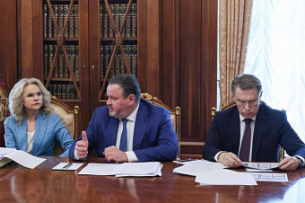 Мурашко рассказал Путину, как работает проект по внедрению новых препаратов